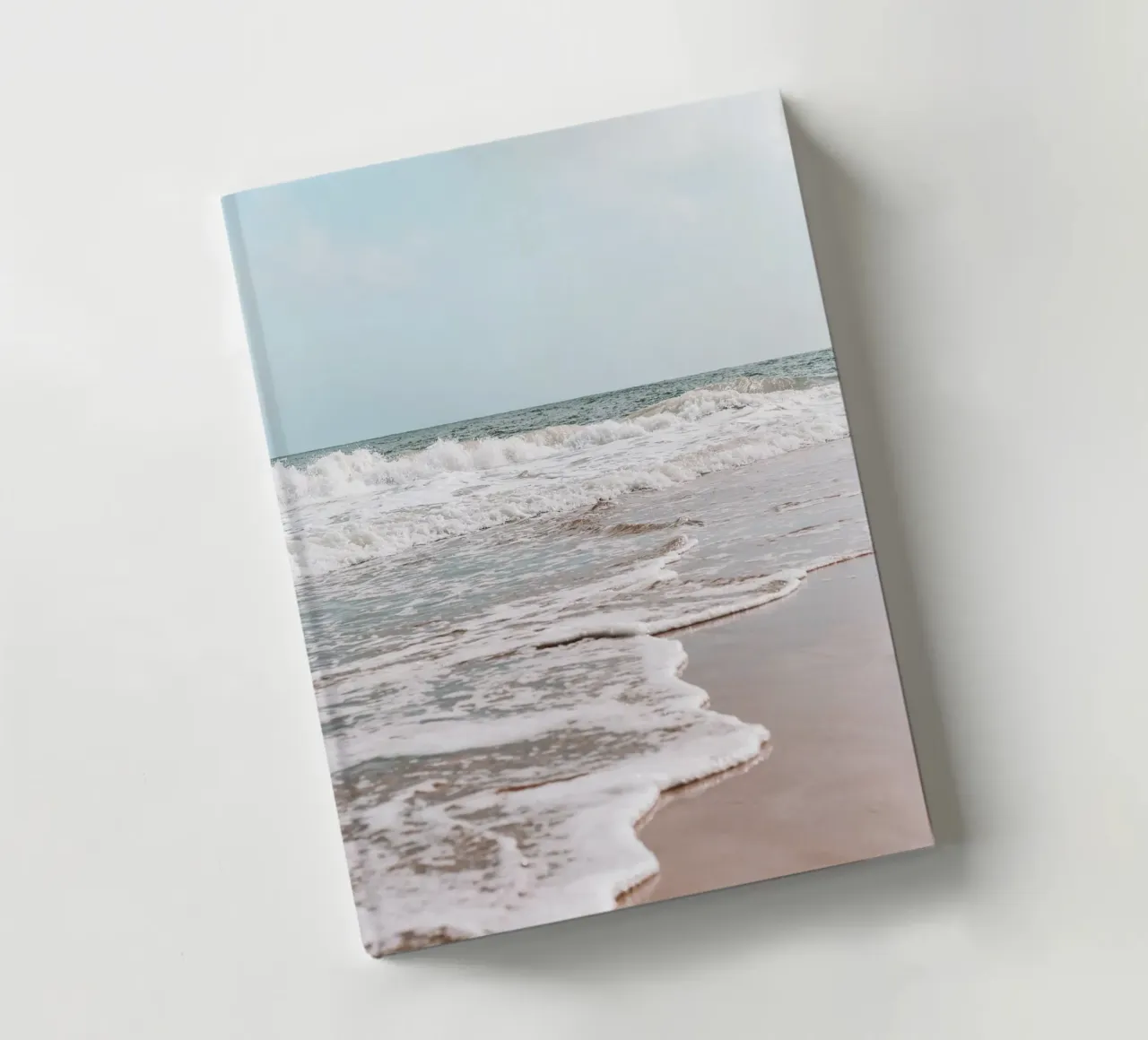 Mediterranean coastal landscape notebook by Carinaprint