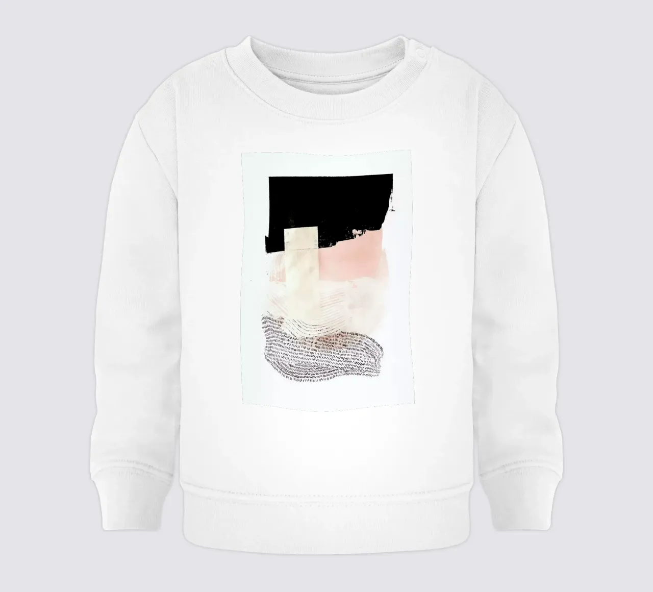 Sunday in the Cell baby sweatshirt by Jilli Darling Art