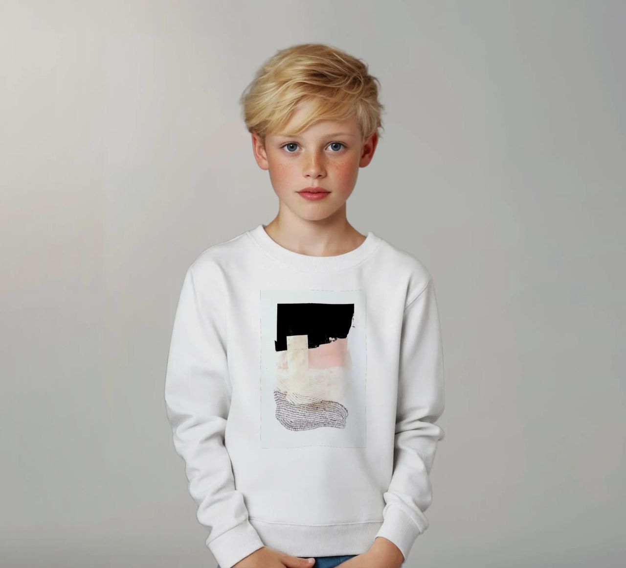 Sunday in the Cell sudadera para niño de Jilli Darling Art
