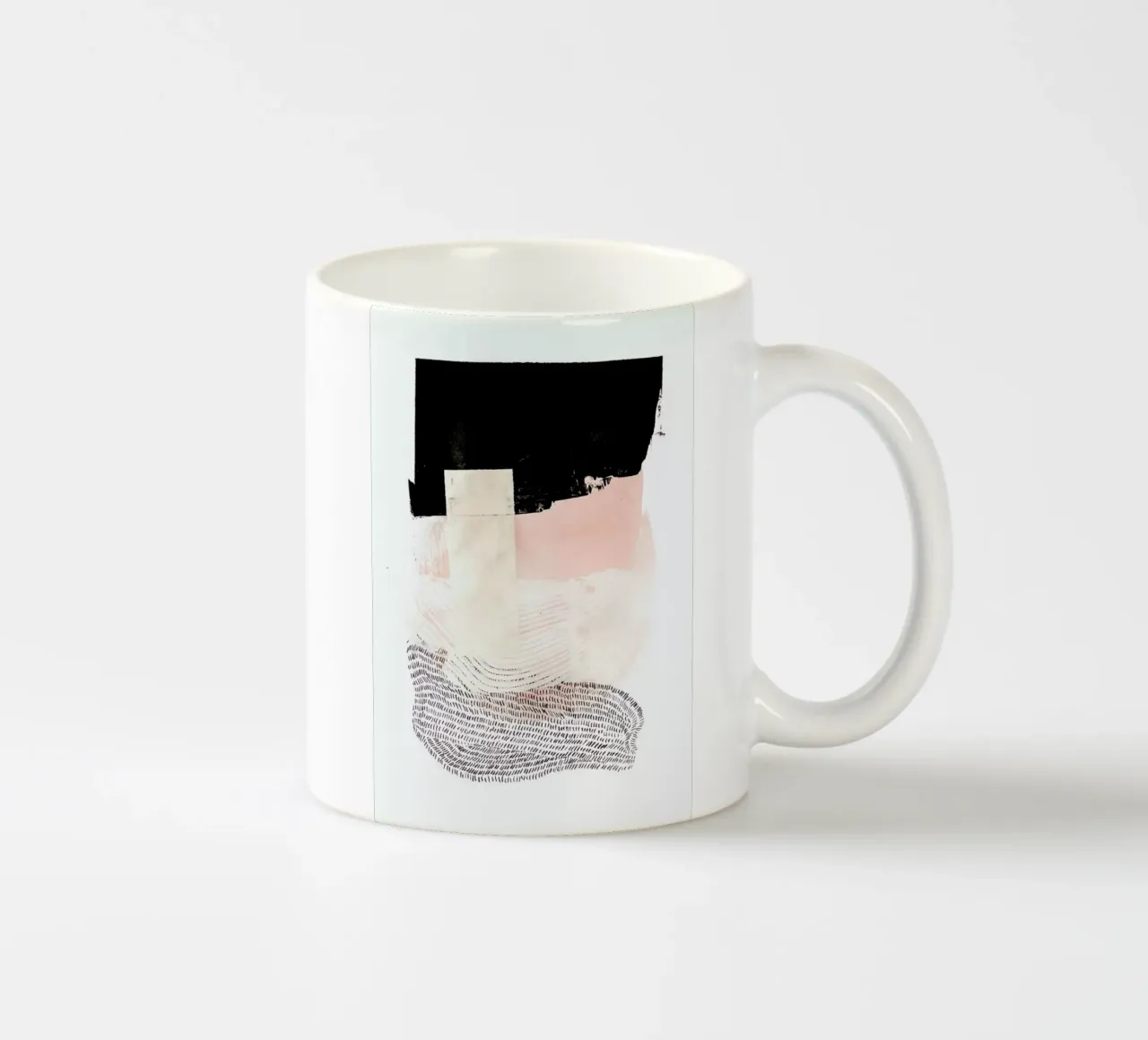 Sunday in the Cell ceramic mug by Jilli Darling Art