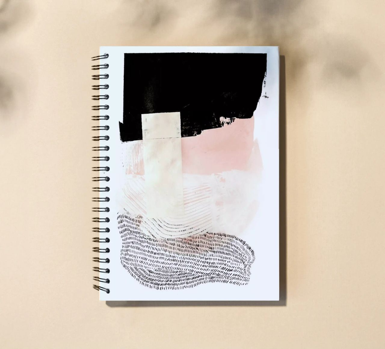 Sunday in the Cell spiral notebook by Jilli Darling Art
