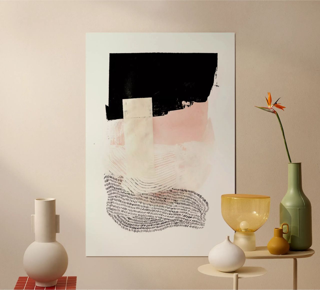 Sunday in the Cell poster de Jilli Darling Art