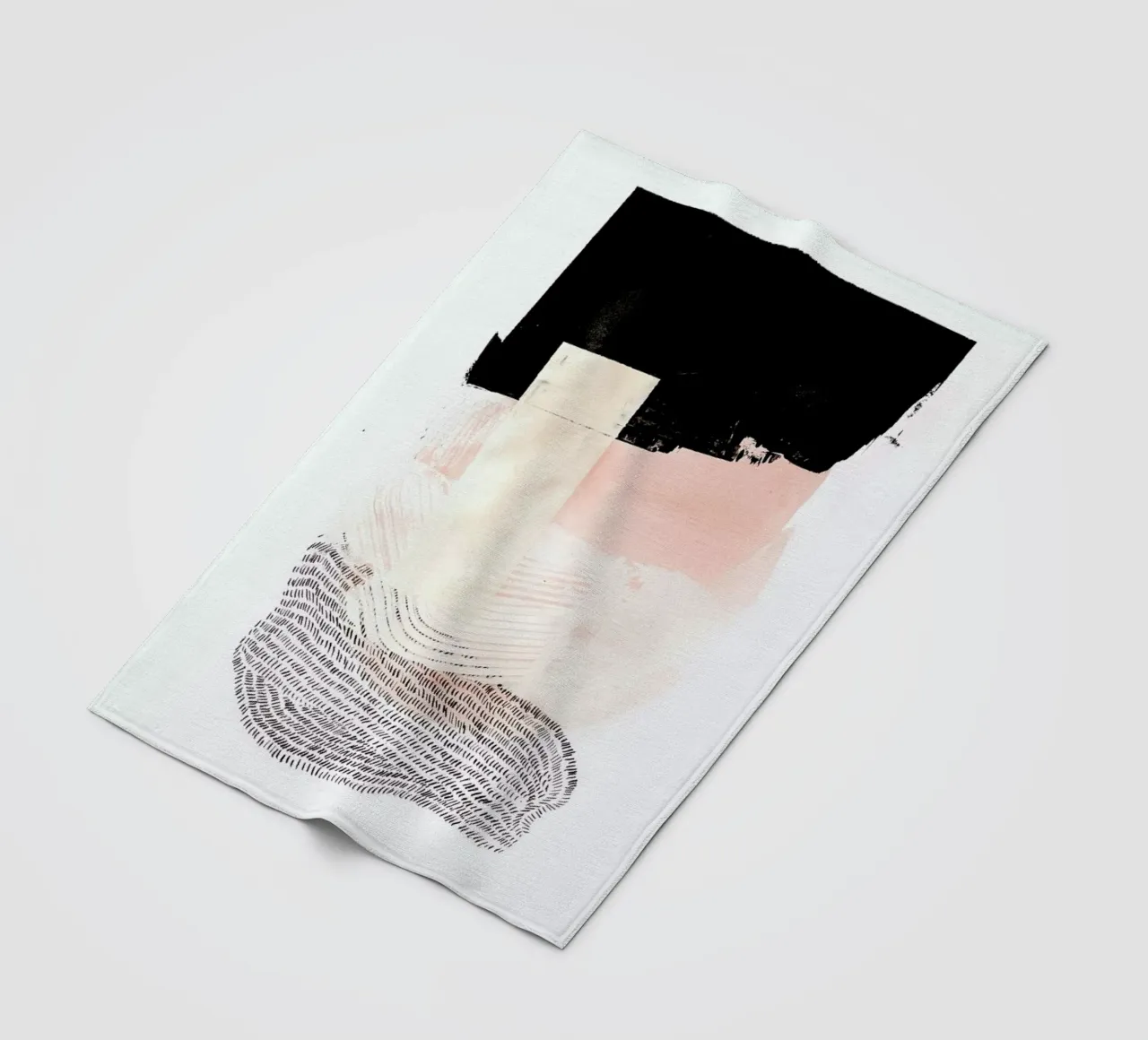 Sunday in the Cell coperta in pile da Jilli Darling Art