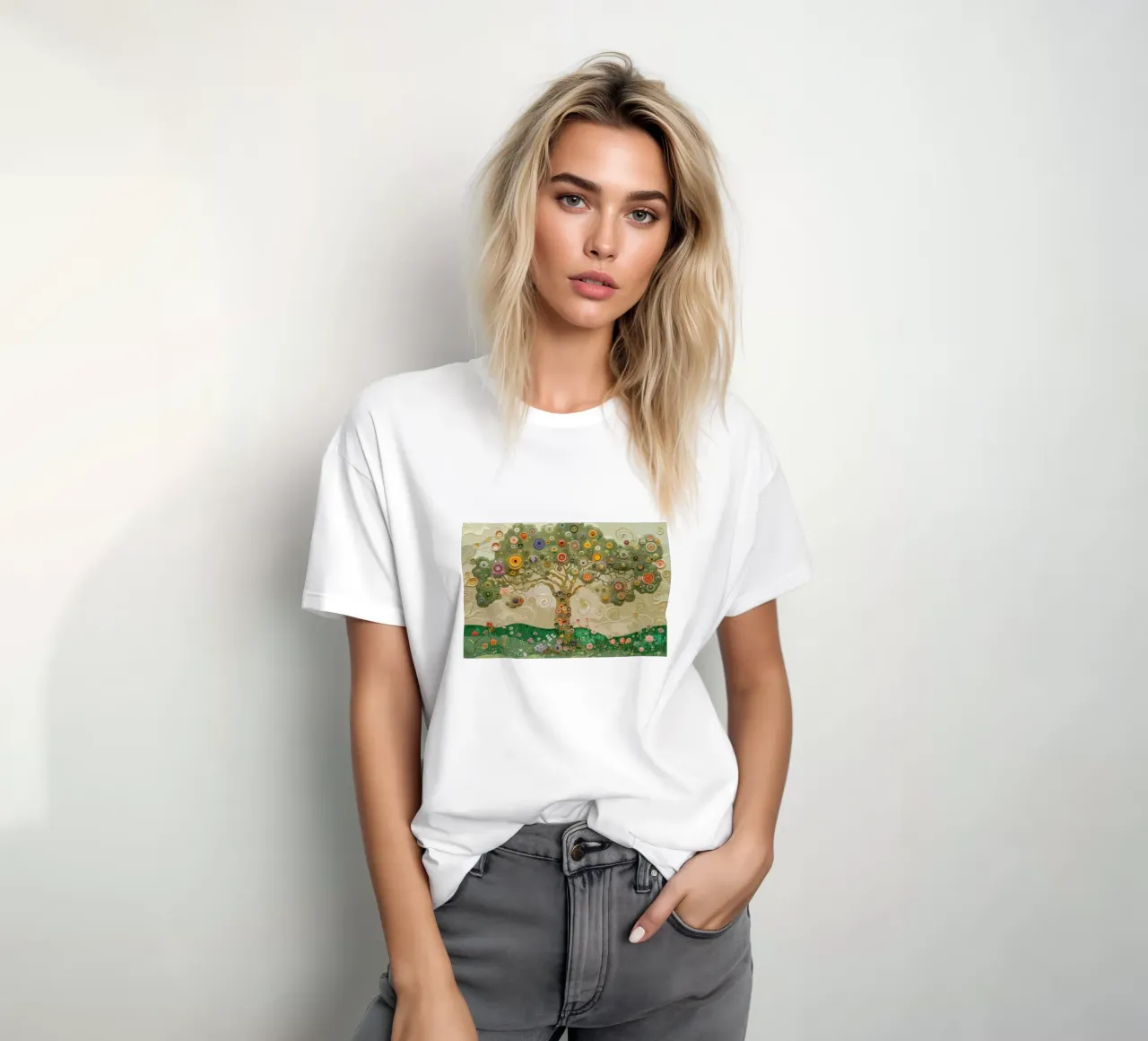 Albero della vita colorato t-shirt da Carinaprint