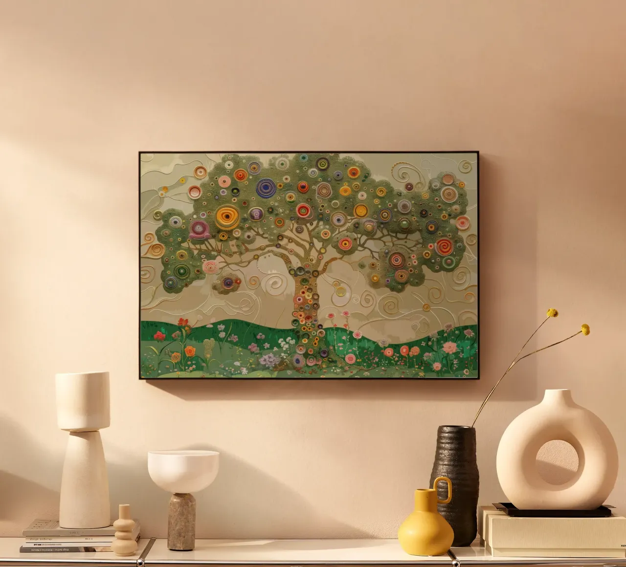 Albero della vita colorato plexiglass da Carinaprint