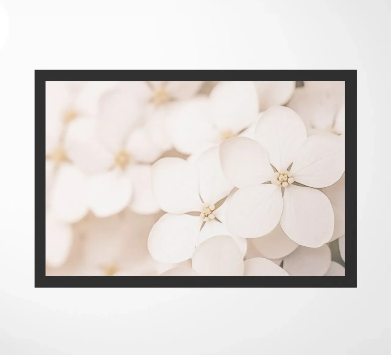Fiori romantici amore zerbino da Carinaprint