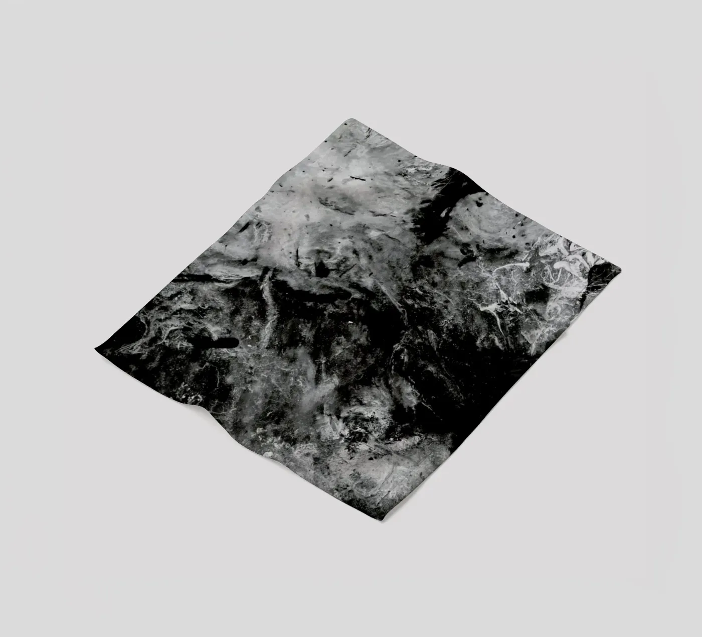 Ink fleece blanket by Victoria Frost