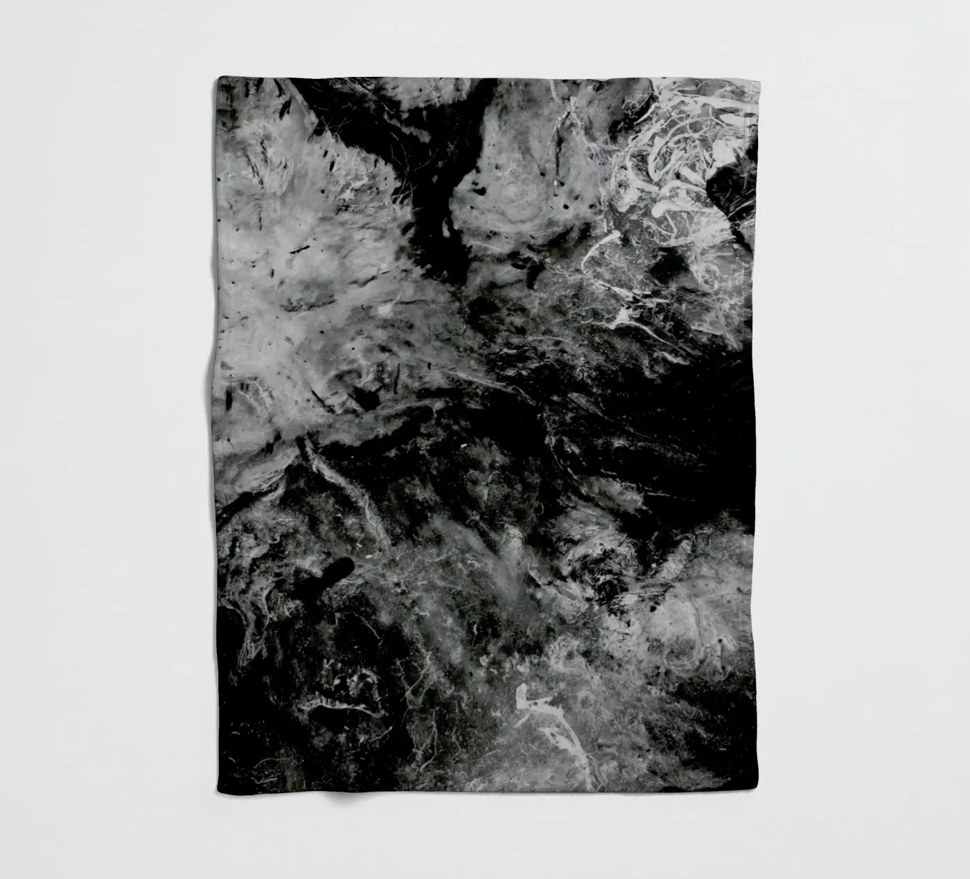 Ink fleece blanket by Victoria Frost