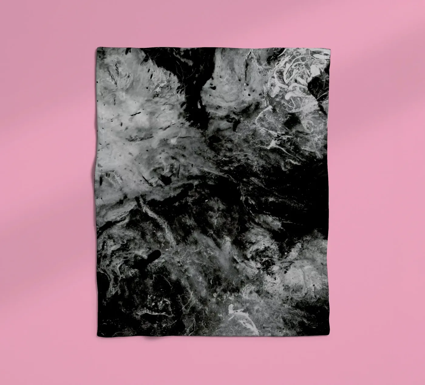Ink fleece blanket by Victoria Frost