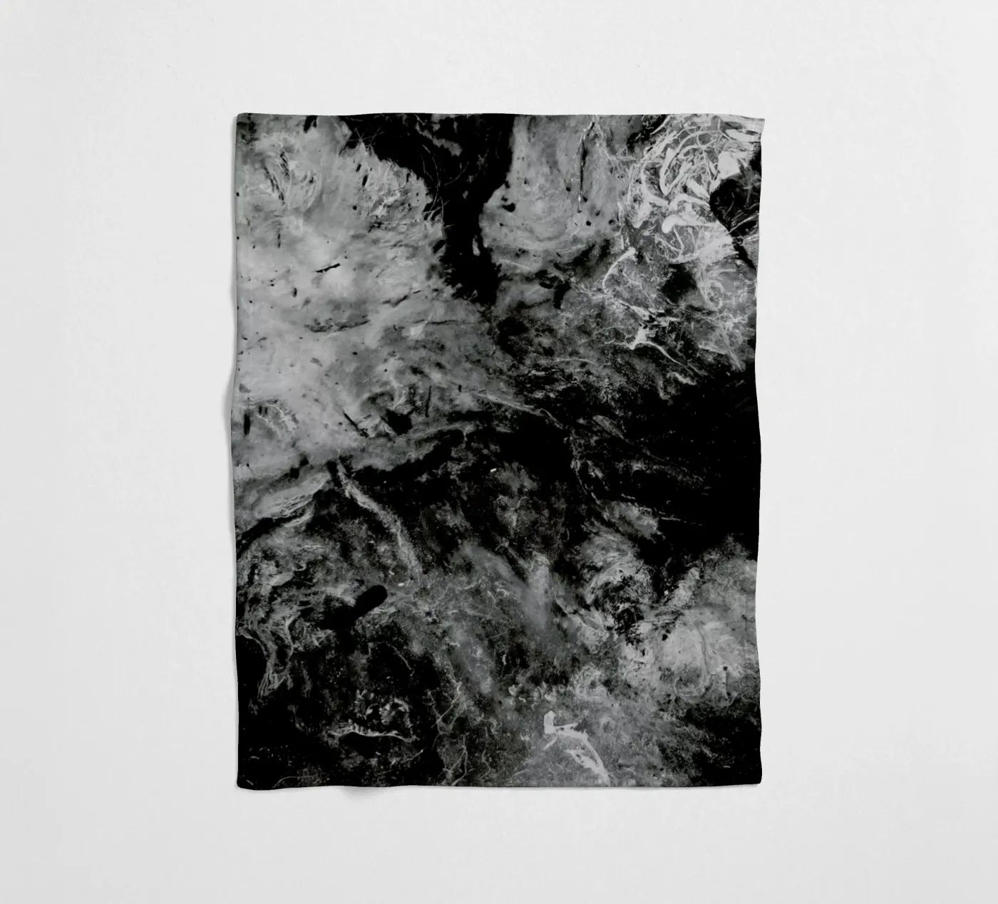 Ink fleece blanket by Victoria Frost