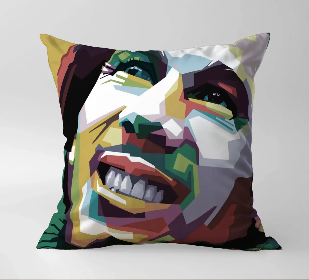 Tuff Gong Pop Art WPAP cuscino da Alkahfsmart