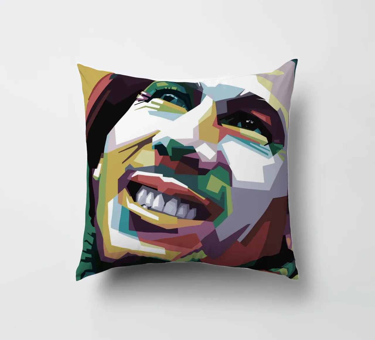 Tuff Gong Pop Art WPAP cuscino da Alkahfsmart