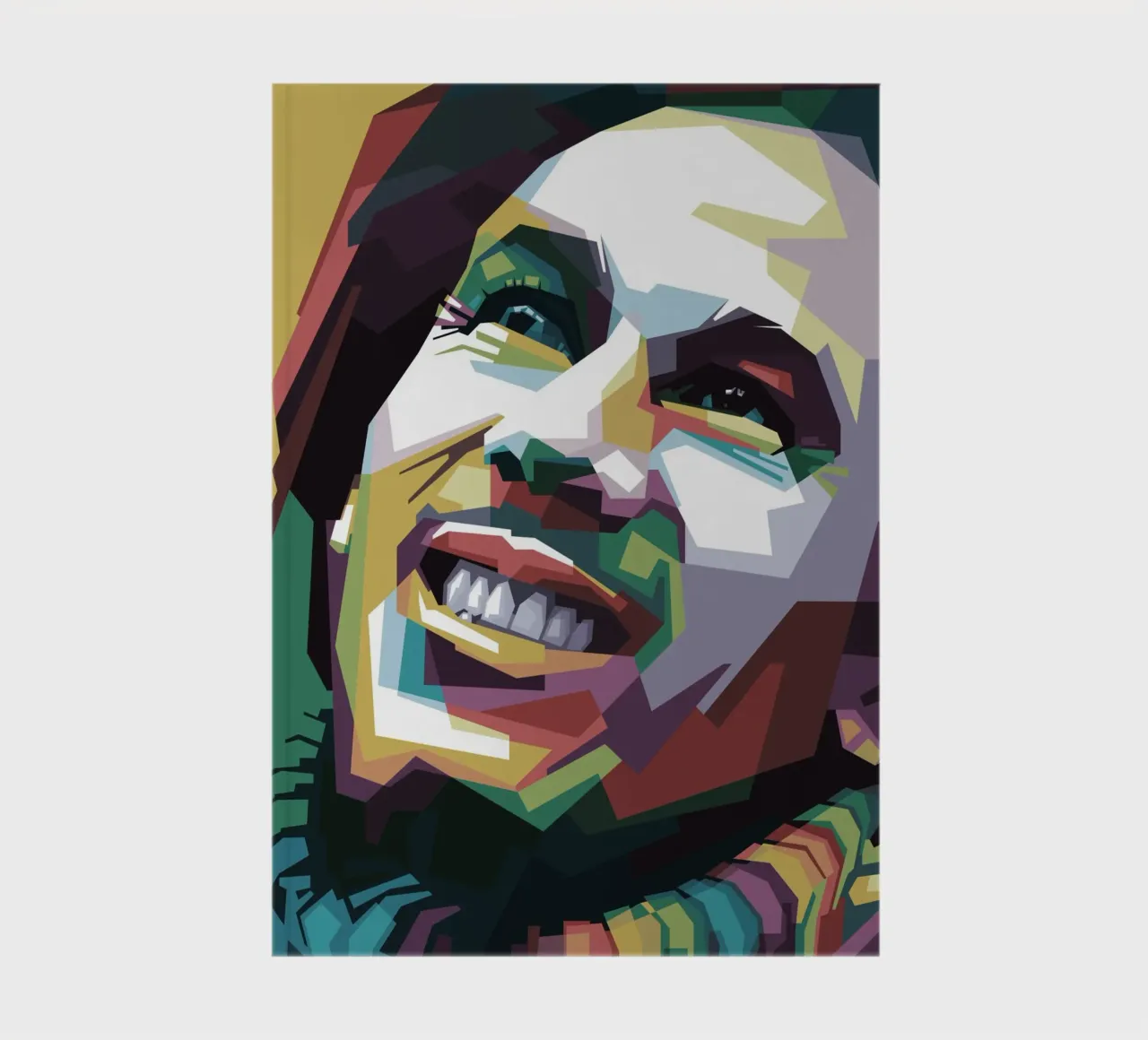 Tuff Gong Pop Art WPAP notebook by Alkahfsmart