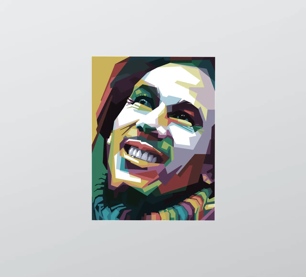 Tuff Gong Pop Art WPAP adesivo da Alkahfsmart