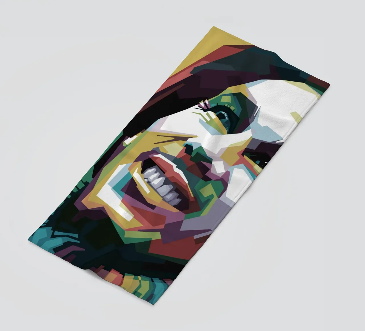 Tuff Gong Pop Art WPAP telo mare da Alkahfsmart
