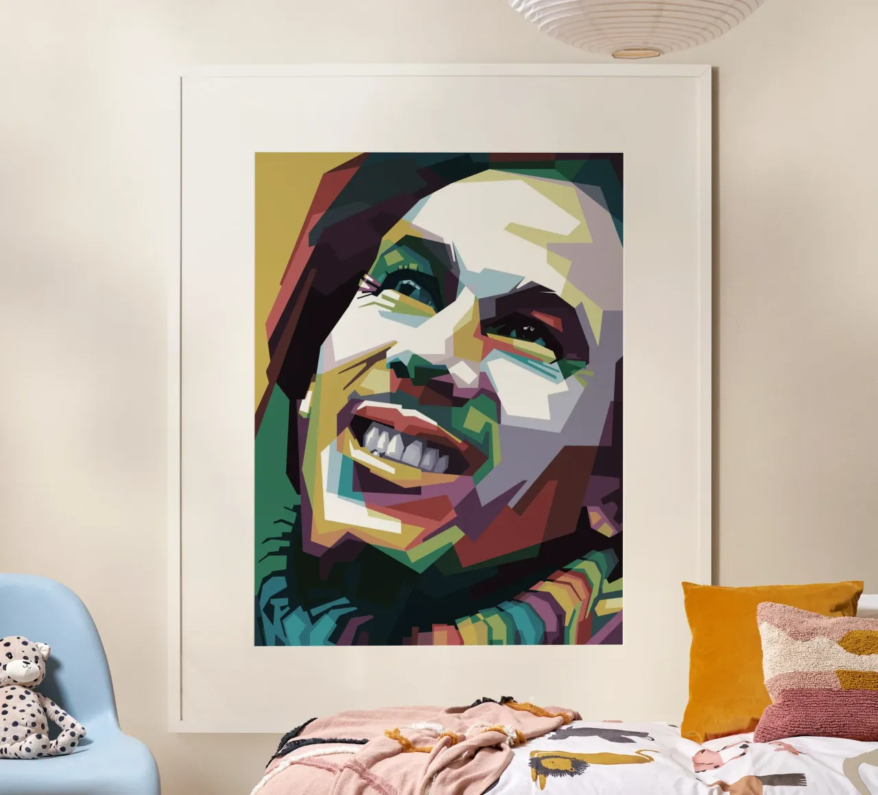 Tuff Gong Pop Art WPAP carta hahnemühle da Alkahfsmart