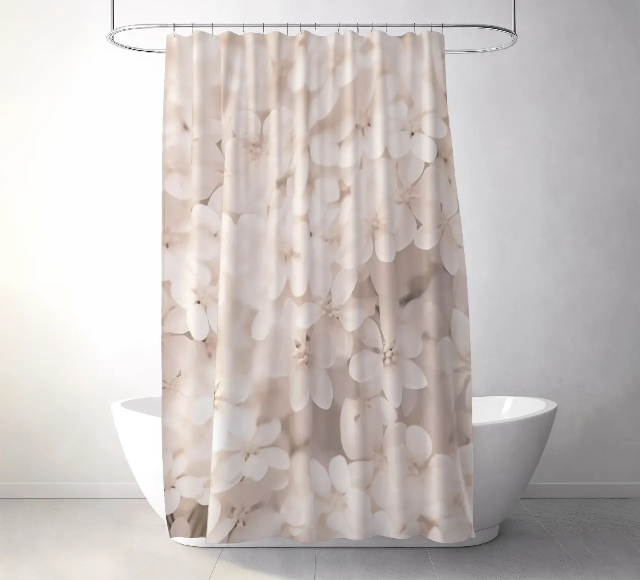 Magia floreale boho tenda da doccia da Carinaprint