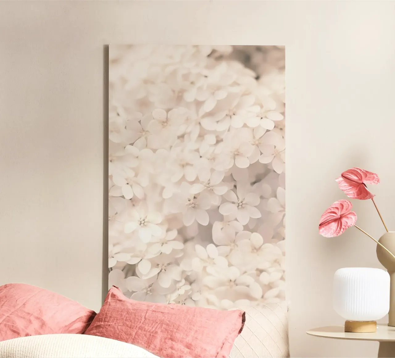 Magia floreale boho tela con Cornice a cassetta da Carinaprint