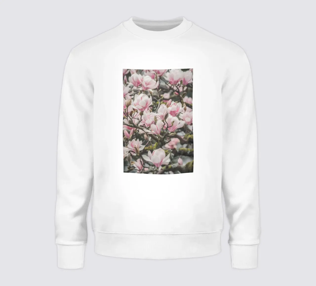 Magia dei fiori di magnolia felpa da Carinaprint