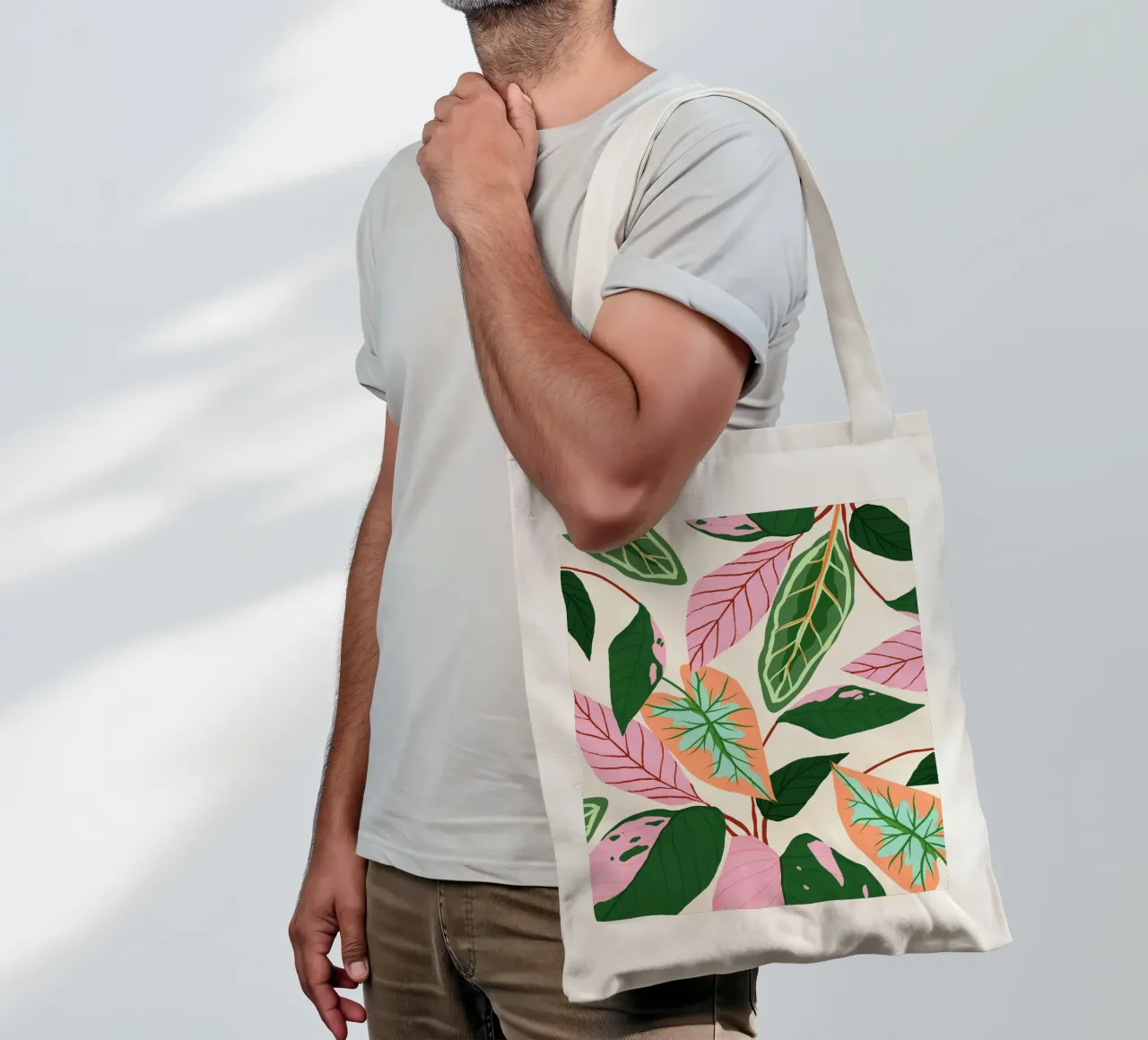 L'inseparabile botanico borsa in juta da 83oranges