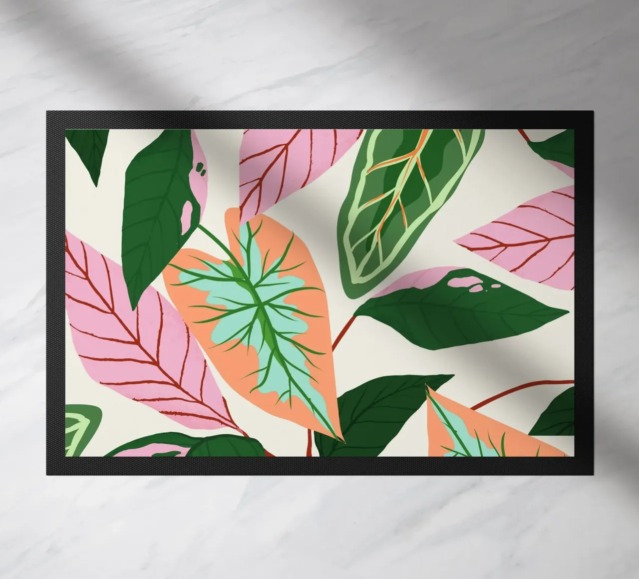 The Inseparable Botanical doormat by 83oranges