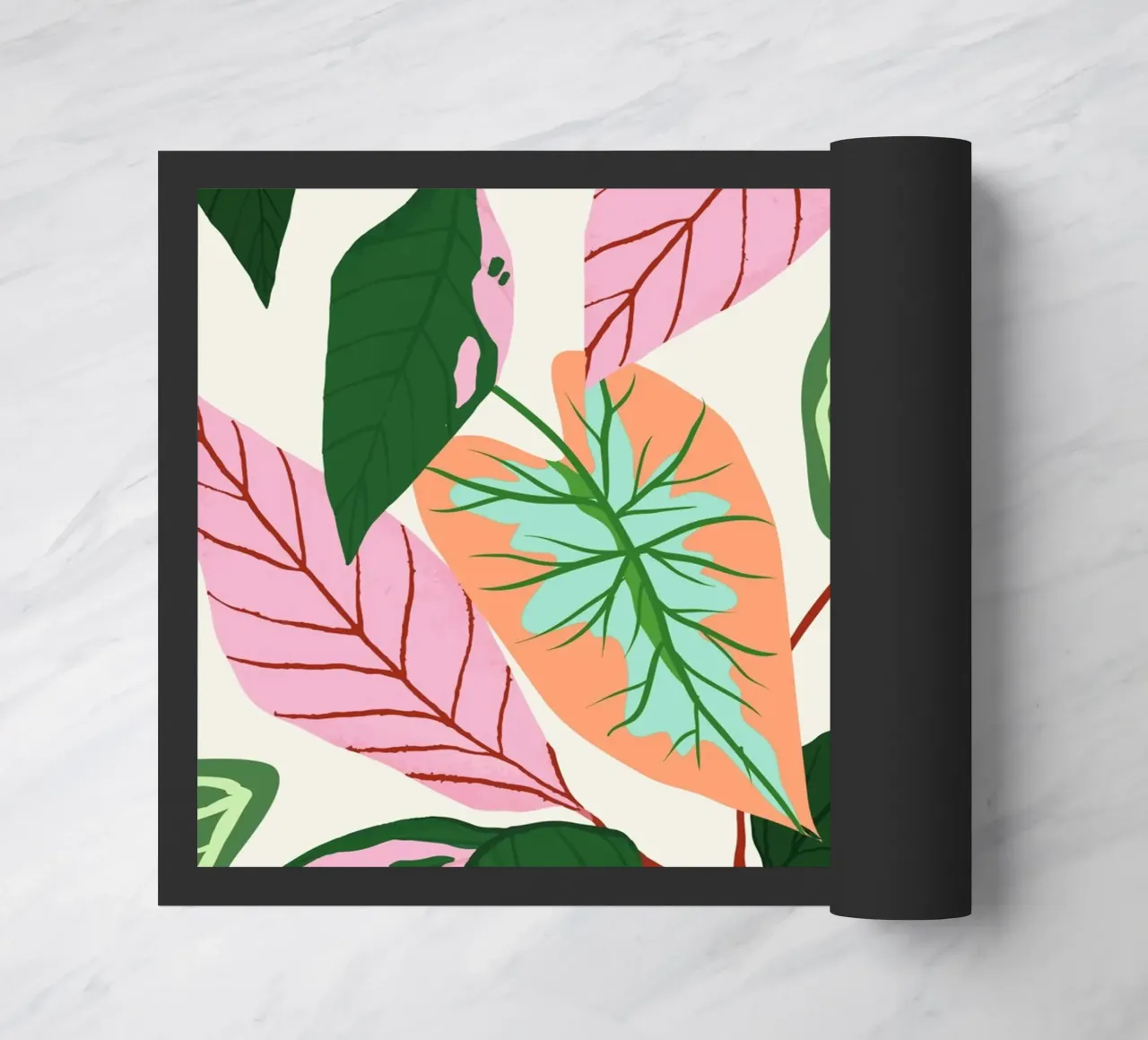 The Inseparable Botanical doormat by 83oranges