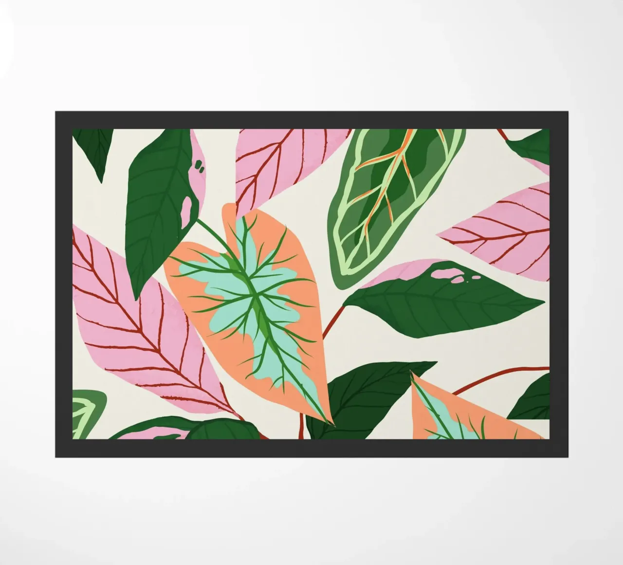 The Inseparable Botanical doormat by 83oranges