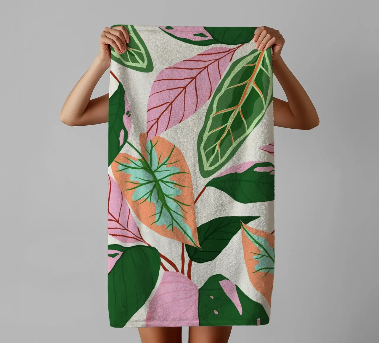 L'inseparabile botanico asciugamano da bagno da 83oranges