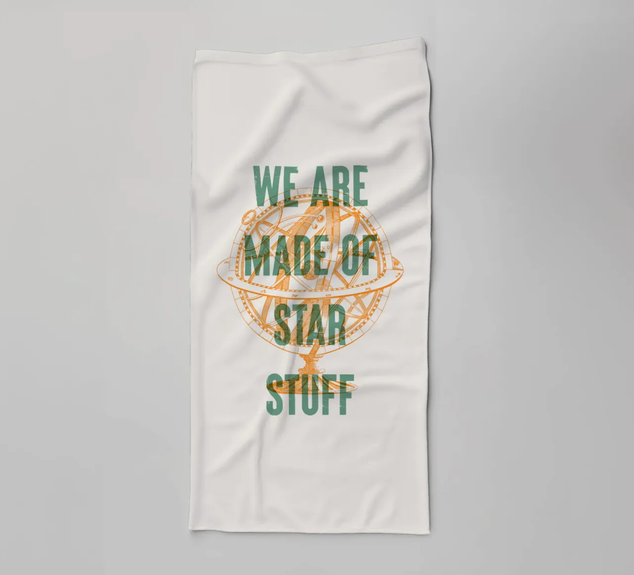 We are made of star stuff towel by Vintagrafica
