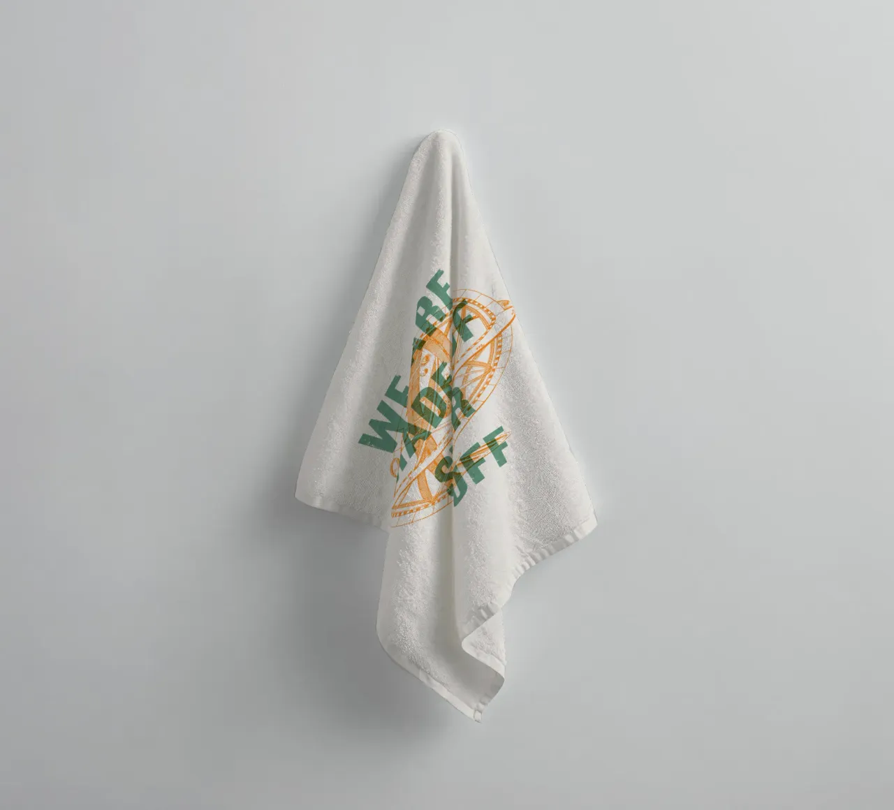 We are made of star stuff towel by Vintagrafica