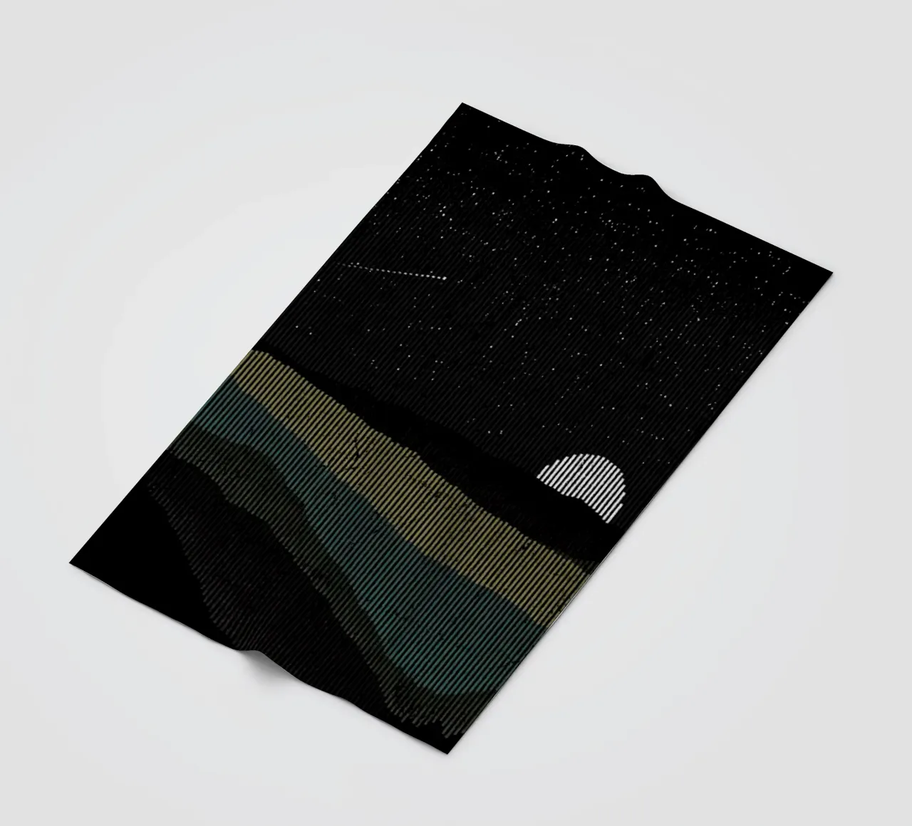 Moonrise 01 coperta in pile da Florent Bodart