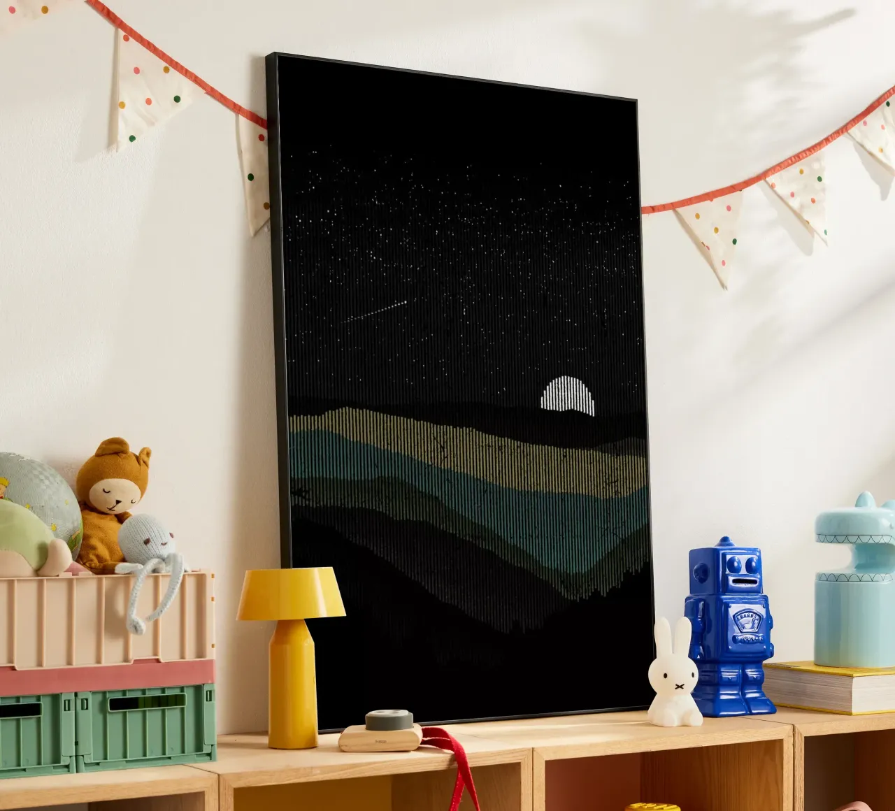 Moonrise 01 alluminio dibond da Florent Bodart