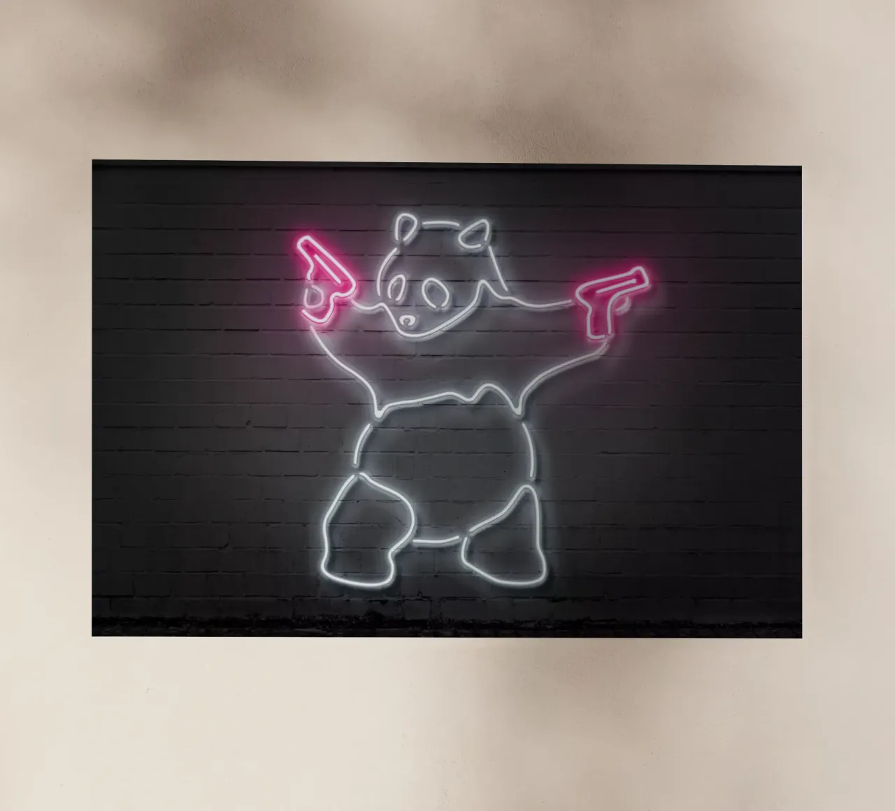 Panda pellicola backlit da Octavian