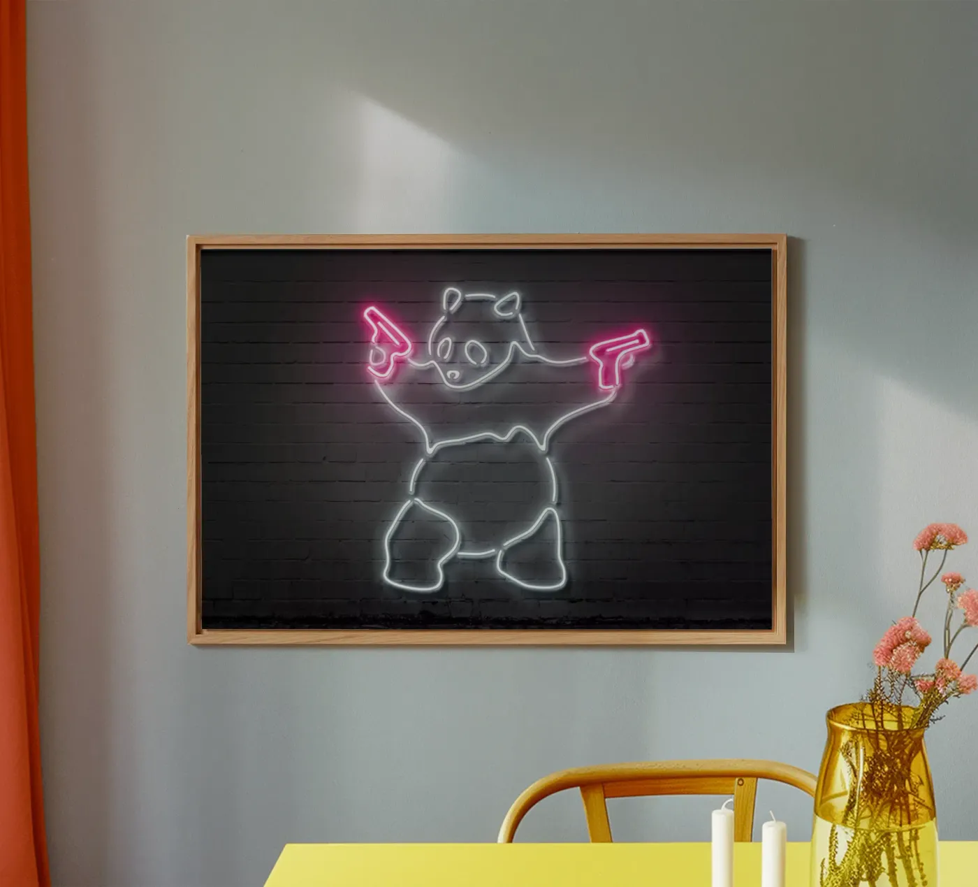 Panda alluminio dibond da Octavian