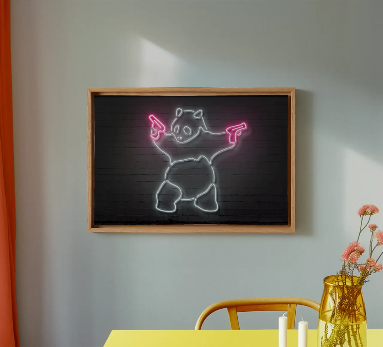 Panda tela da Octavian