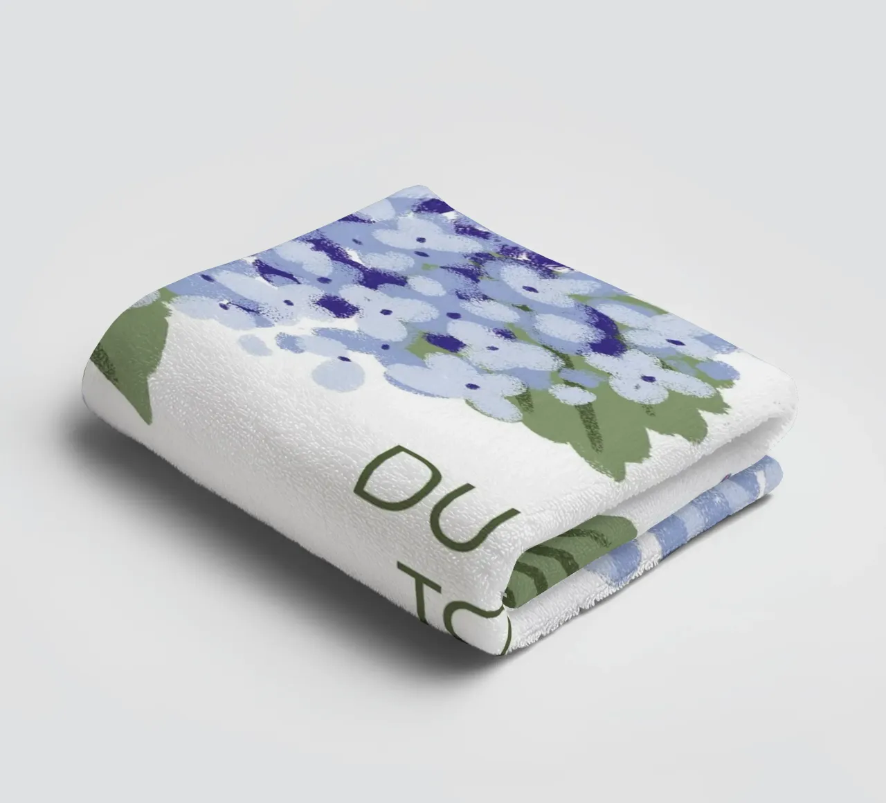 Du bist toll towel by VIERUNDFÜNFZIG