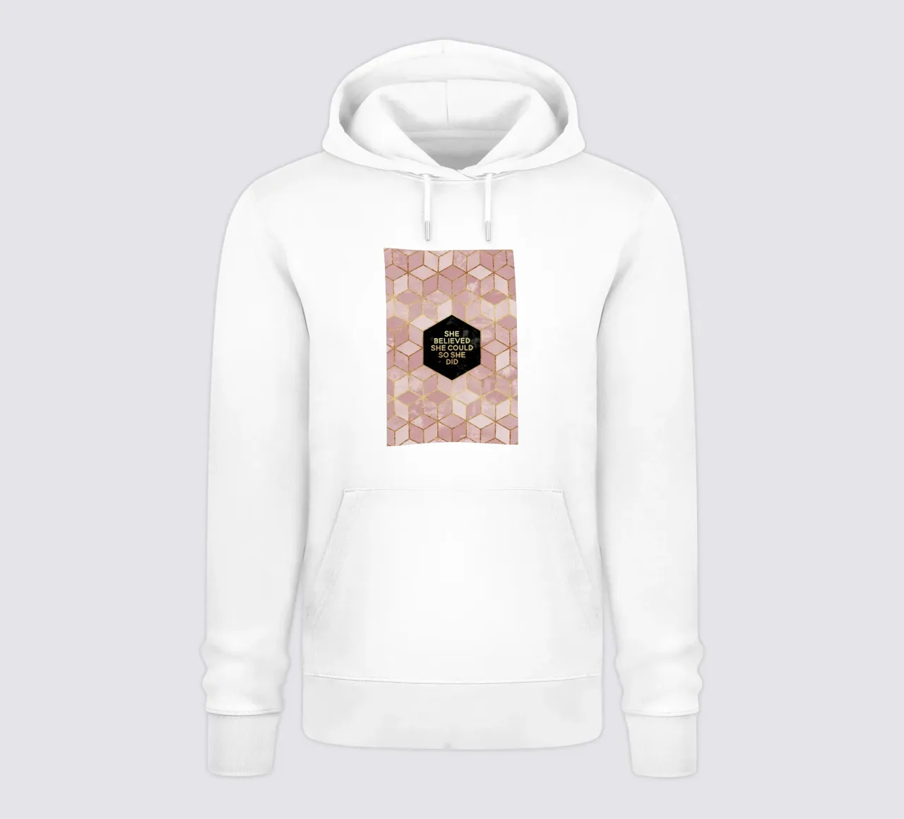 She Believed She Could felpa con cappuccio da Elisabeth Fredriksson