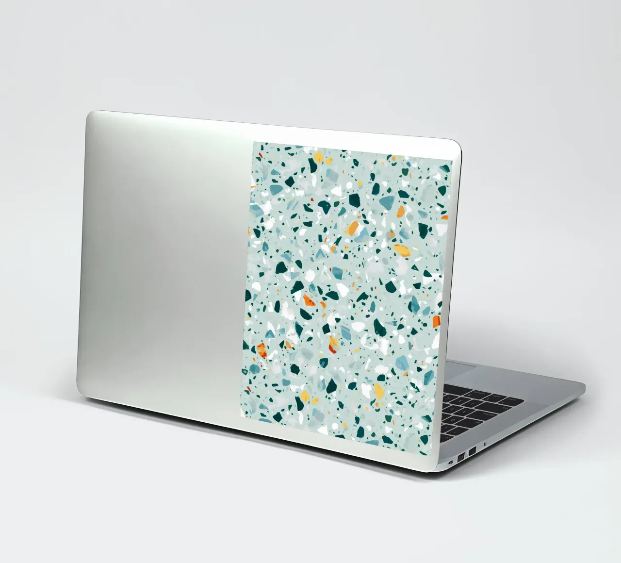 Mint Terrazzo | Abstract Pastel Speckles Confetti Pattern adesivo da 83oranges