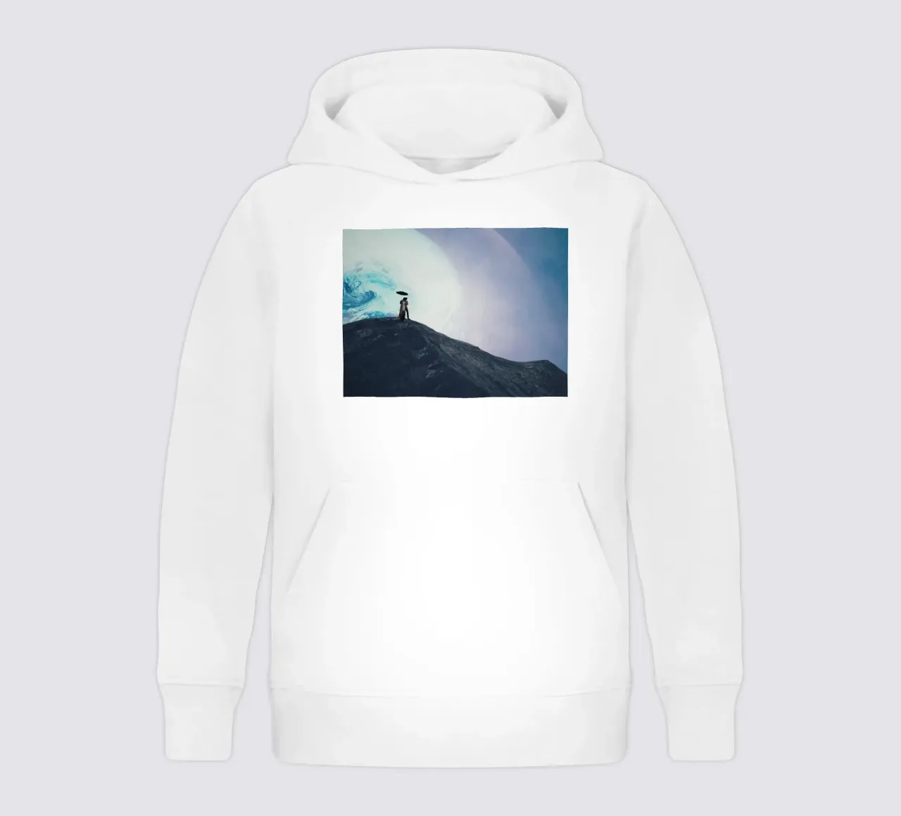 You came with Me kids hoodie by Frank Moth