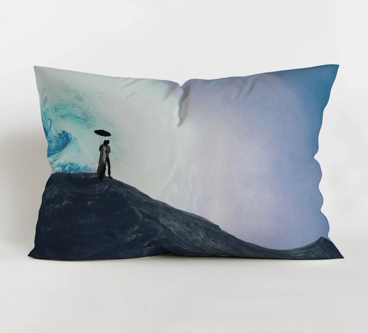 You came with Me decorative cushion by Frank Moth