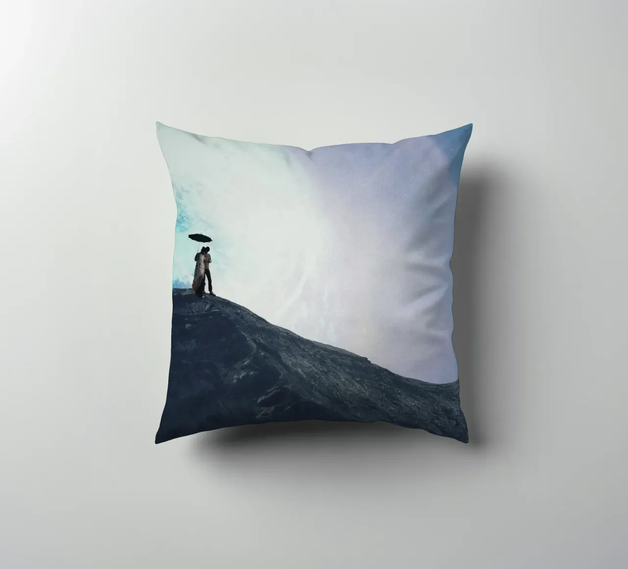 You came with Me decorative cushion by Frank Moth