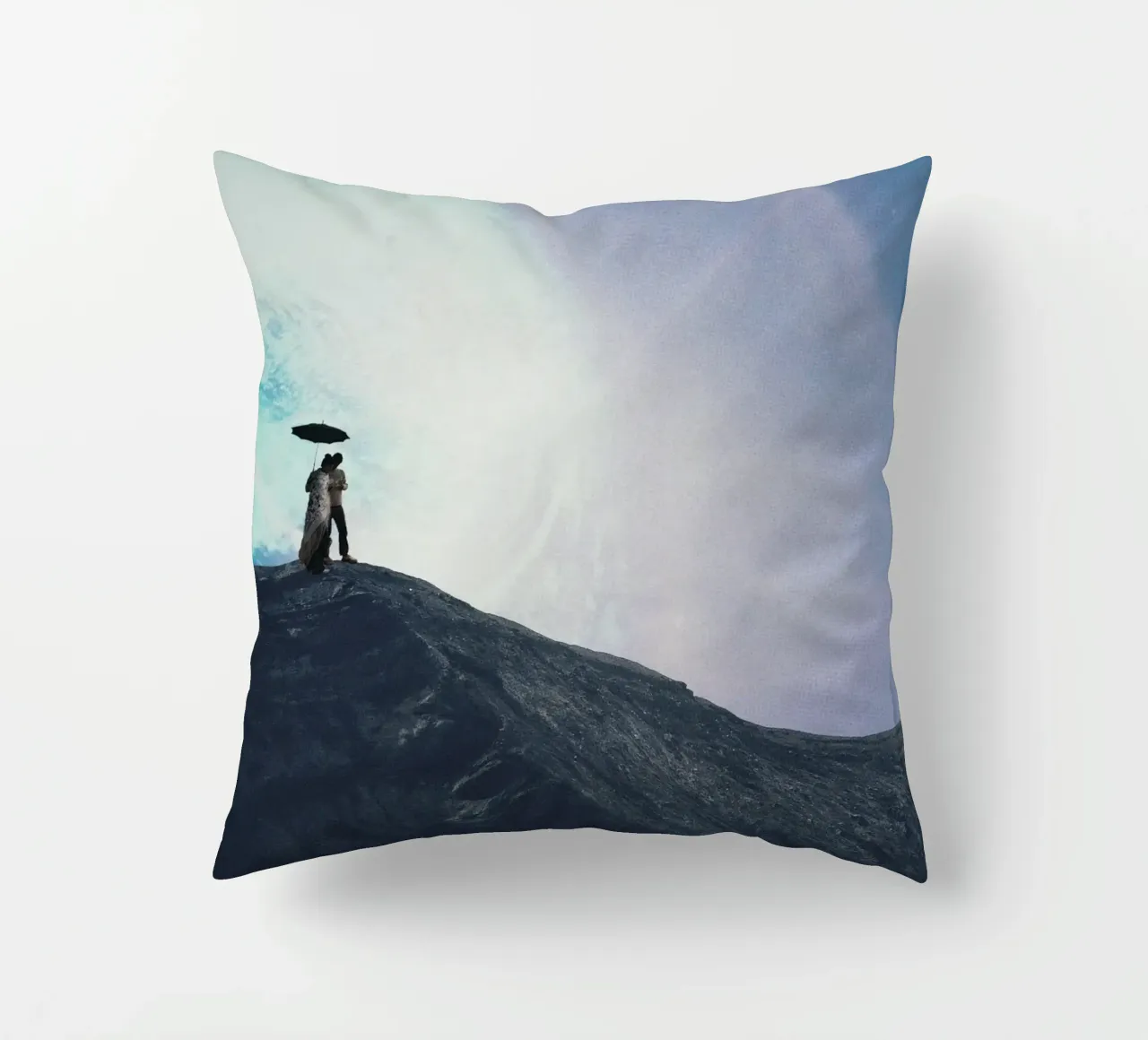 You came with Me decorative cushion by Frank Moth