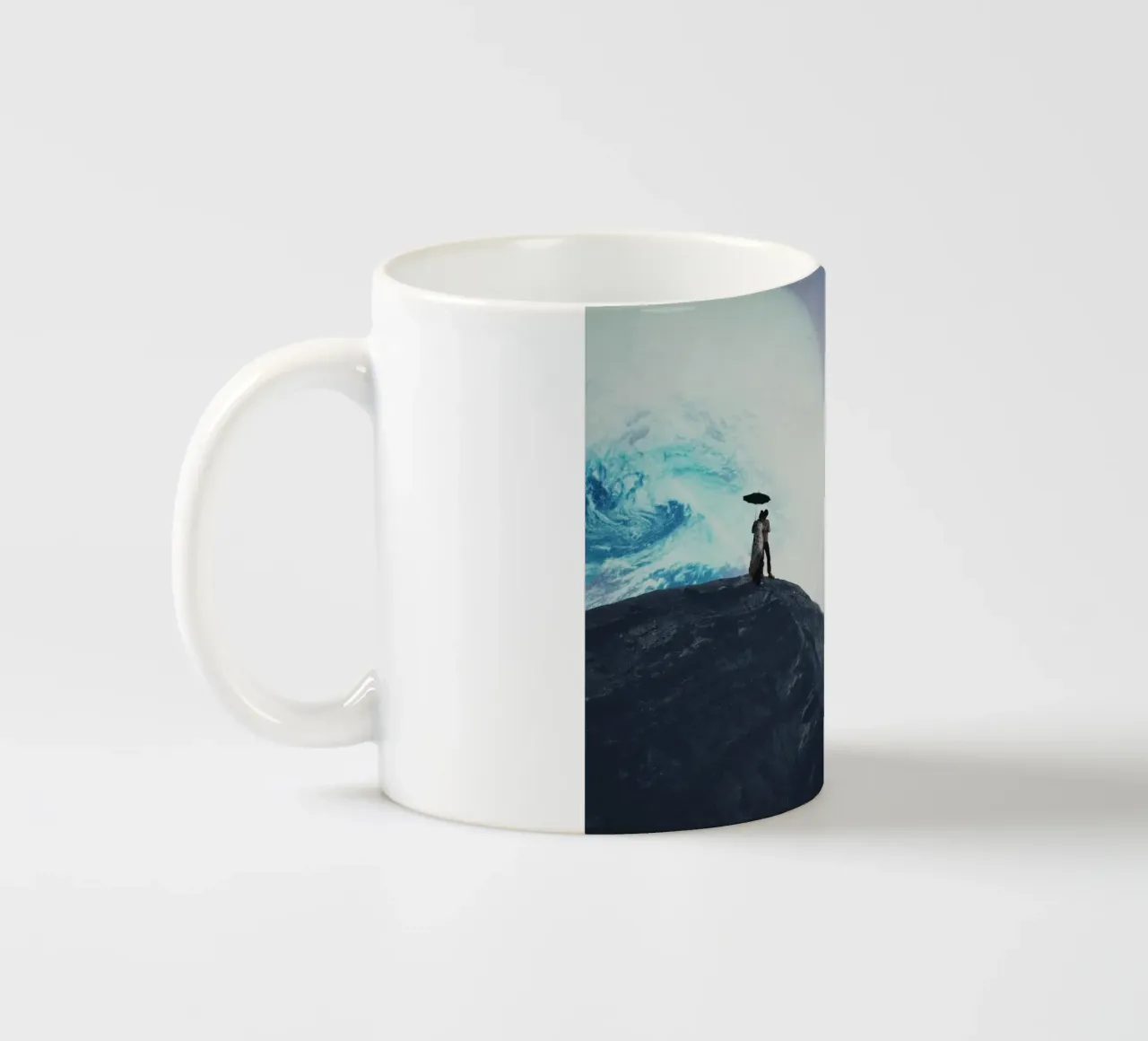 You came with Me tazza in ceramica da Frank Moth