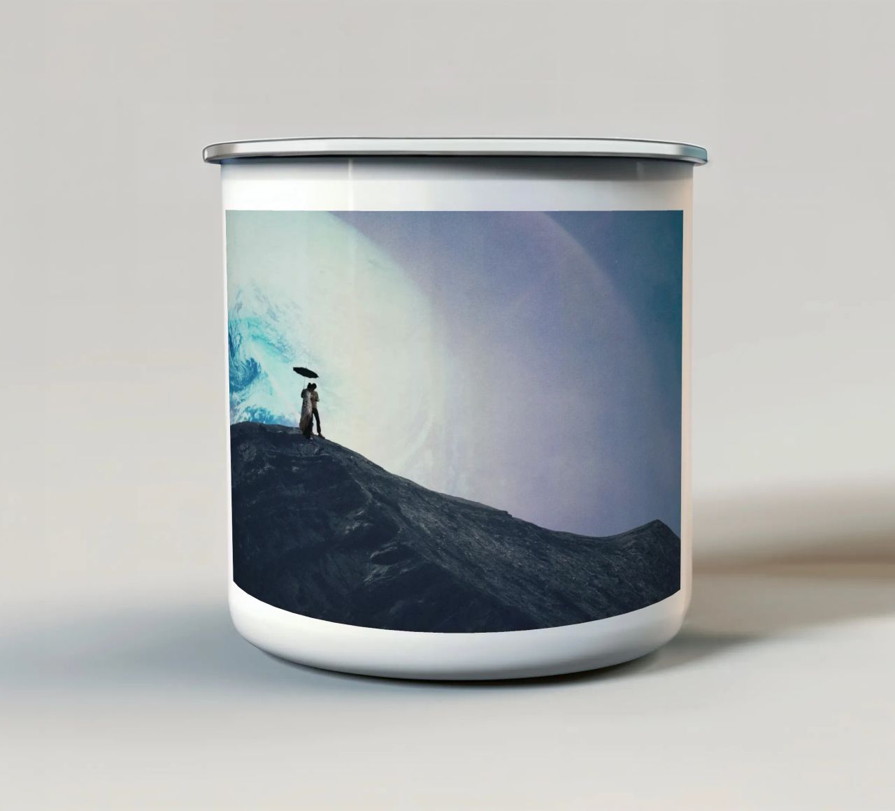 You came with Me tazza in smalto da Frank Moth