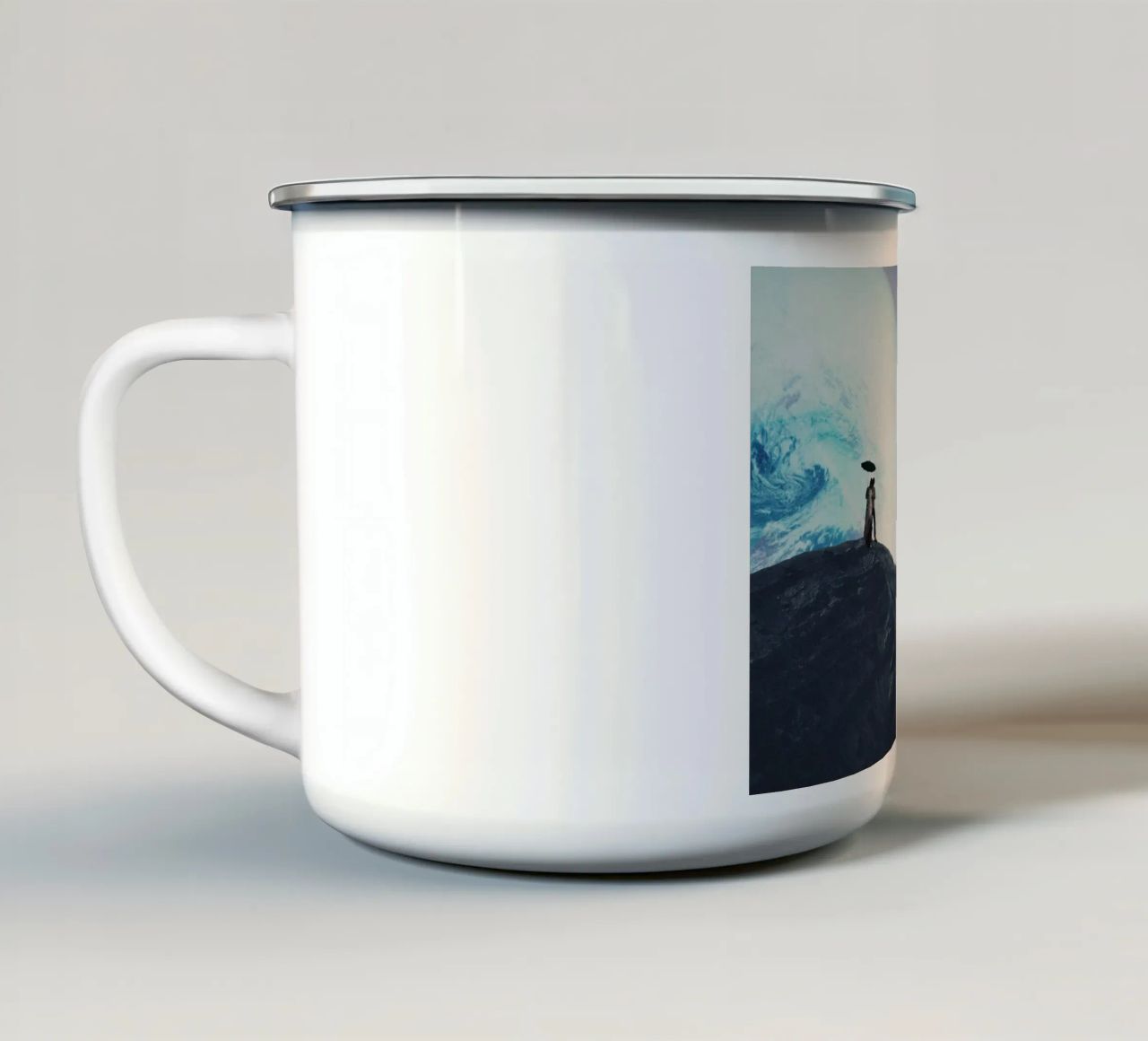 You came with Me tazza in smalto da Frank Moth