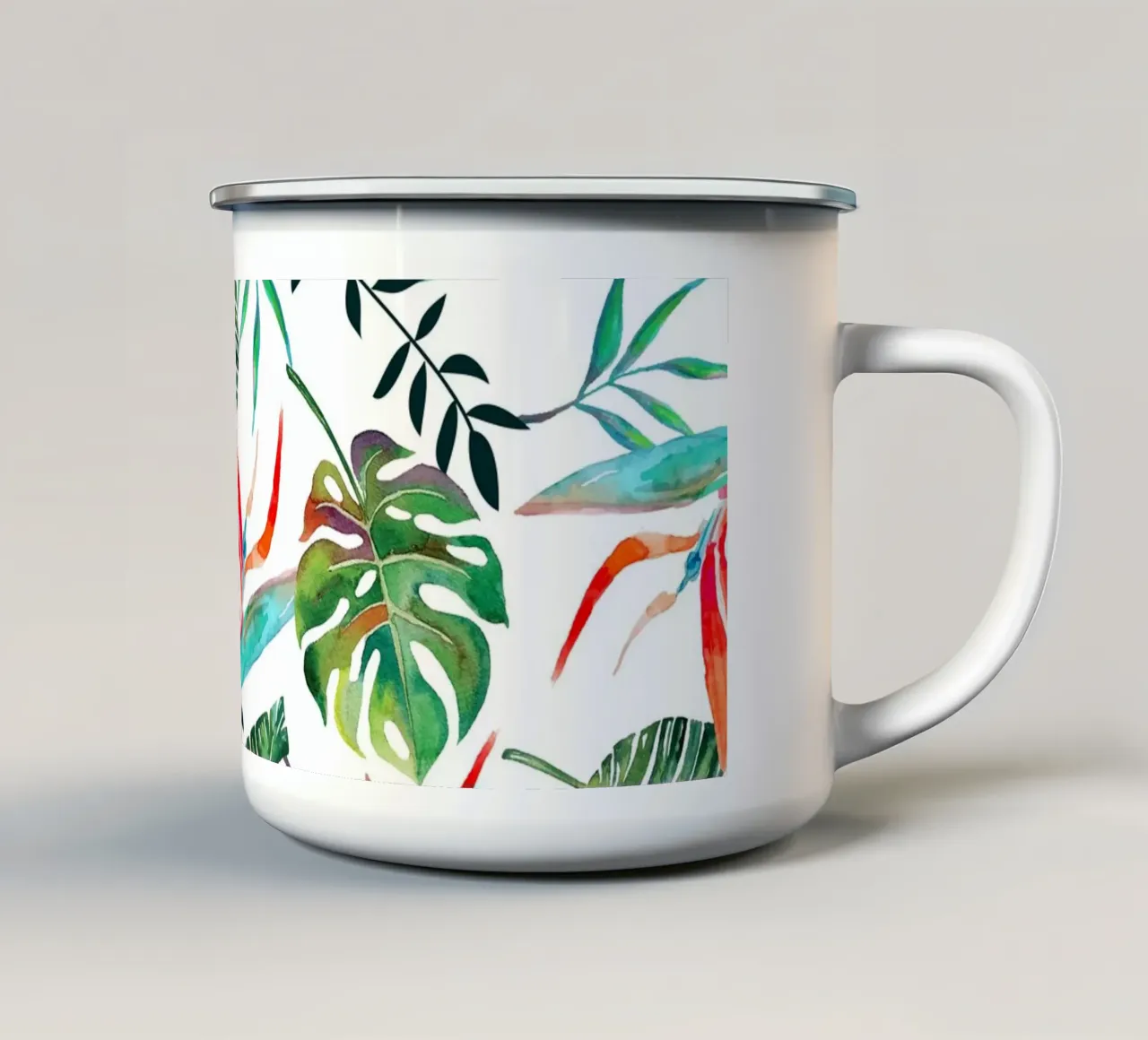 Uccello del Paradiso | Botanica tropicale tazza in smalto da 83oranges