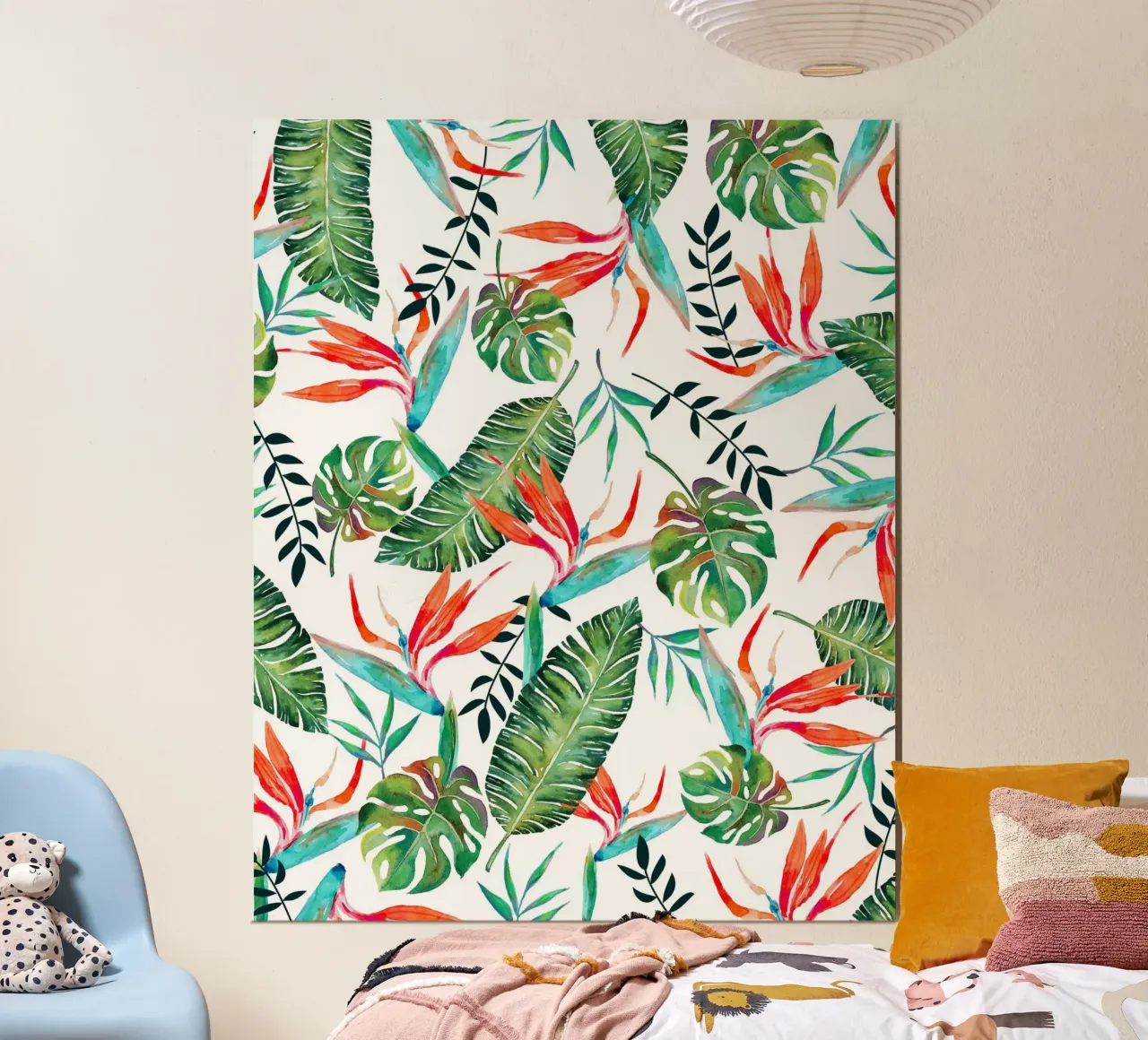 Uccello del Paradiso | Botanica tropicale poster da 83oranges