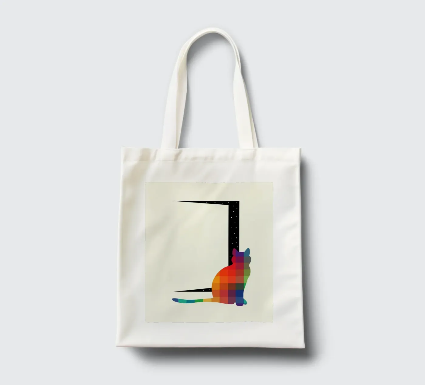 Curious borsa in juta da Andy Westface