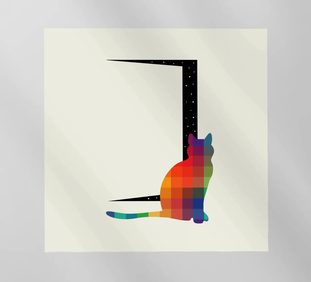 Curioso pellicola backlit da Andy Westface