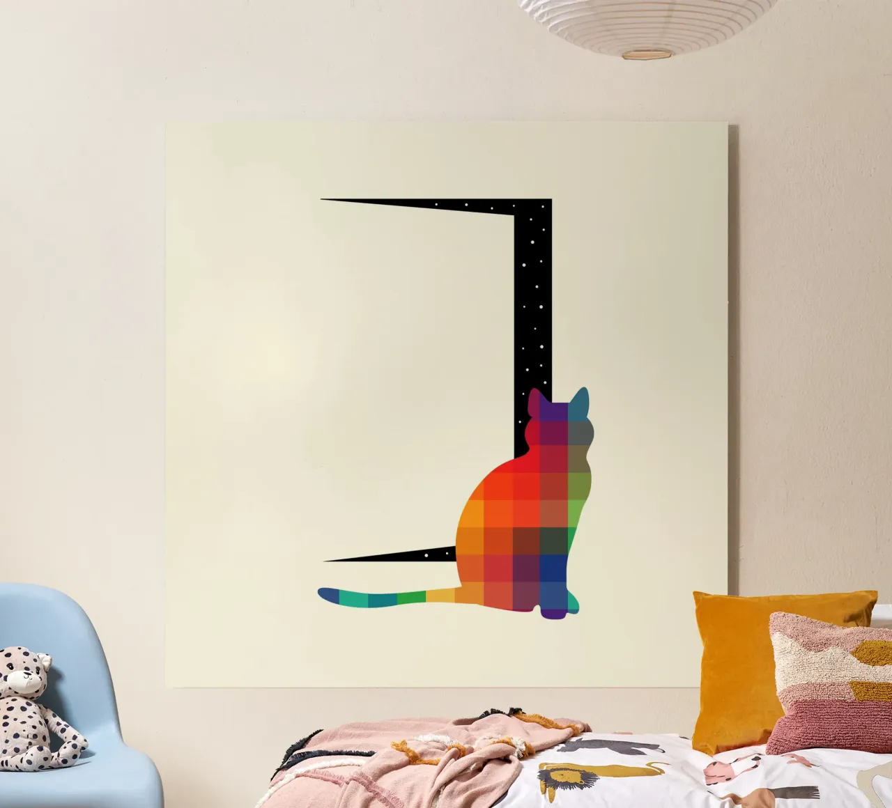 Curioso plexiglass da Andy Westface